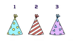 Kolme juhlahattua: intuitiivinen kuvavalinta ja yllättävän osuvat tulkinnat