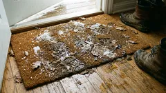 En pese ulko-oven kynnysmattoa talvella – käytän sen sijaan yksinkertaista ratkaisua