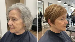 Mitä tehdä harmaiden hiusten kanssa: milloin ne ovat kauniit ja milloin värjätä