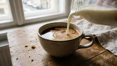 Juotko sinäkin kahvia maidon kanssa? Se tapahtuu huomaamatta