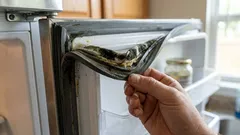 Näin puhdistat jääkaapin oven tiivisteen: harjaus, puhdistusliuos ja viimeistely